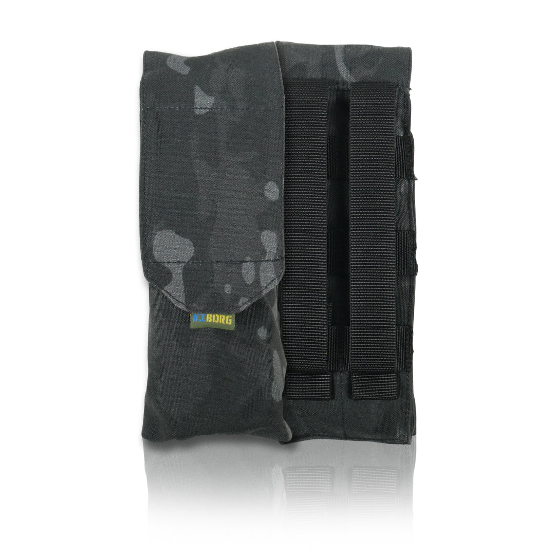 Підсумок під 2 магазина Kiborg GU Double Mag Pouch Чорний мультикам