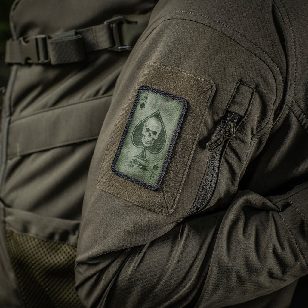 M-Tac нашивка Ace of Spades Ranger Green/Black