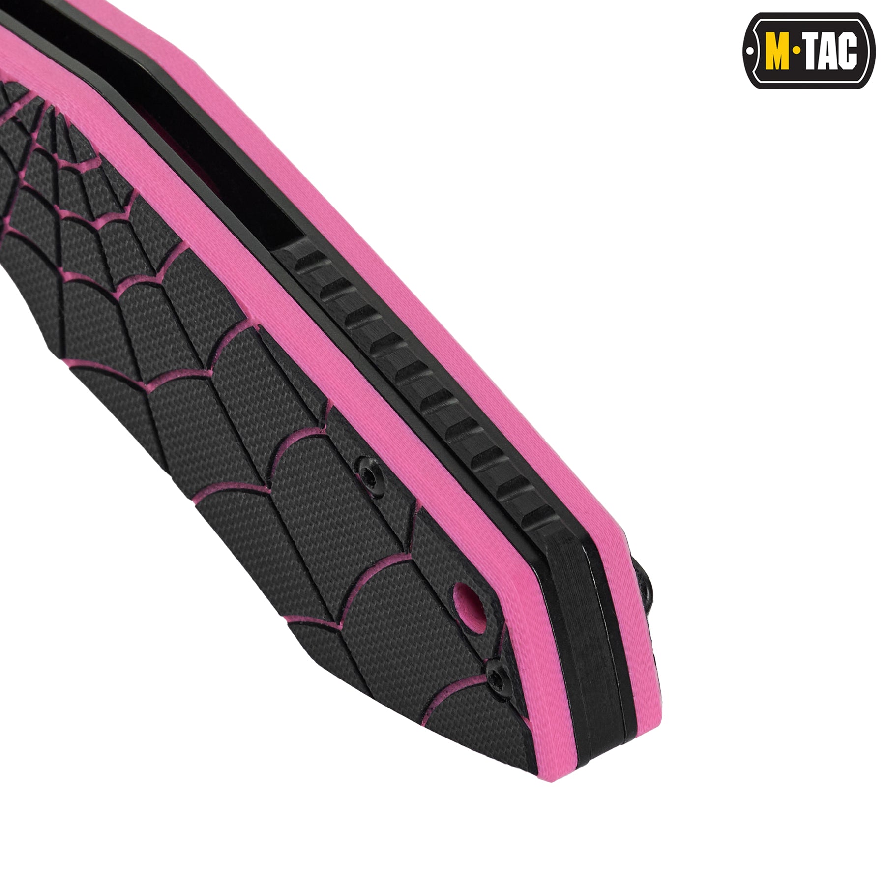 M-Tac ніж складний Type 12 Spider Web Black/Pink