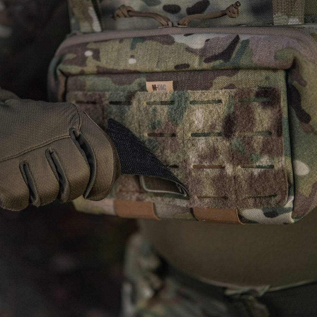 M-Tac нашивка Face of war (вишивка) Multicam