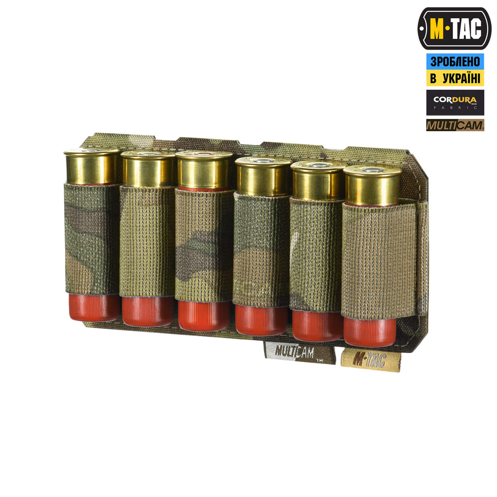 M-Tac підсумок для набоїв 12 калібру горизонтальний Laser Cut Multicam
