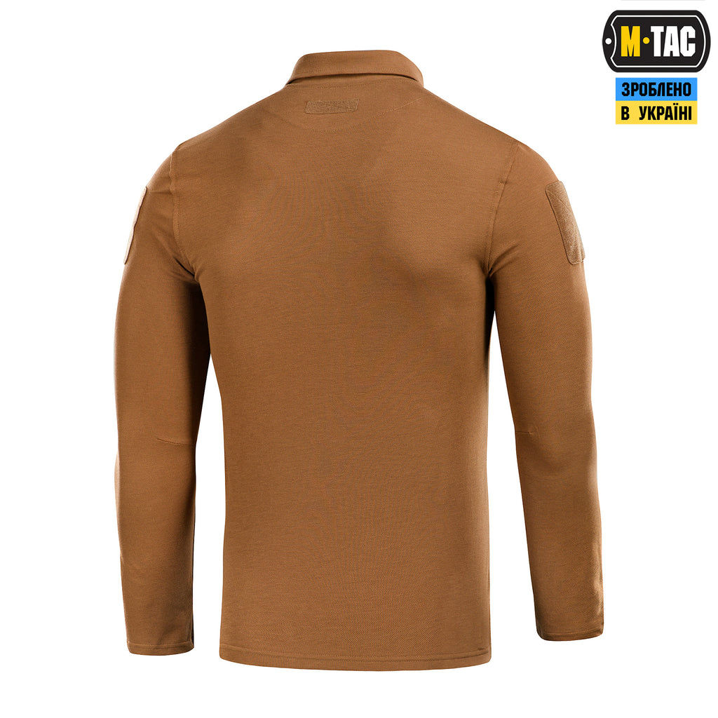 M-Tac поло тактичне довгий рукав 65/35 Coyote Brown