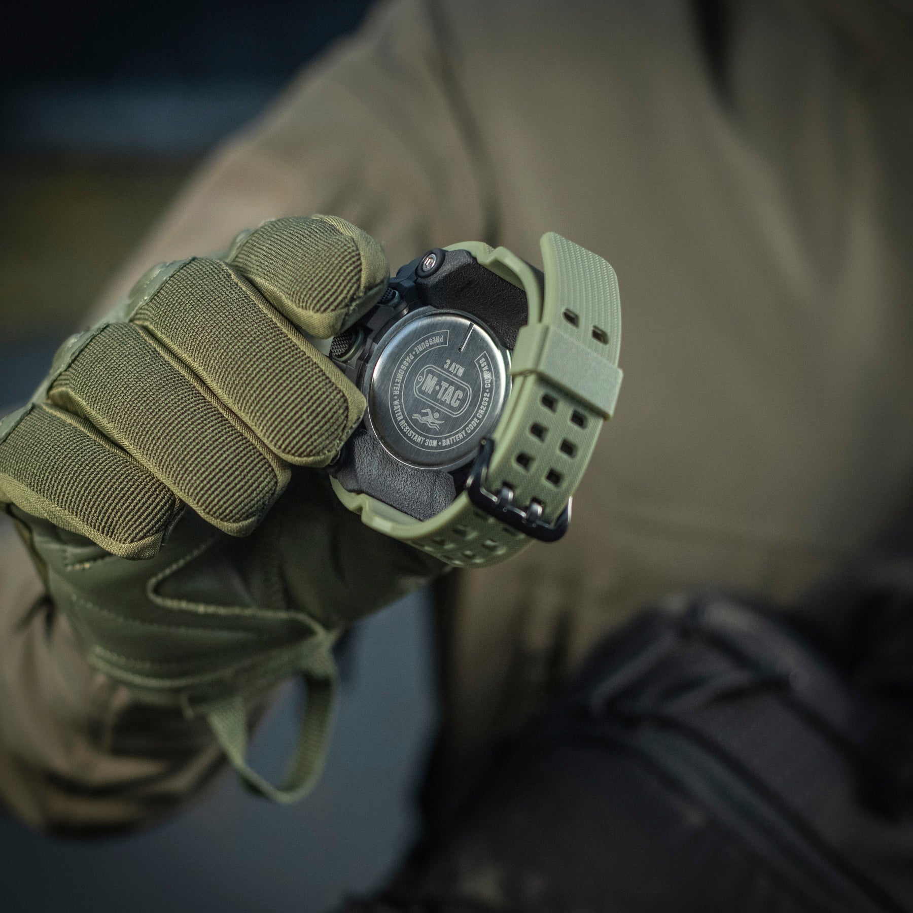 M-Tac годинник тактичний Adventure Black/Olive