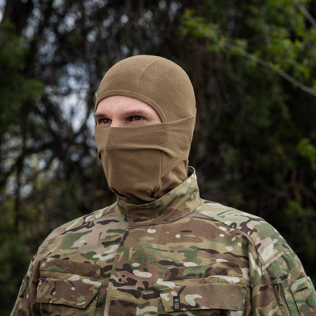 M-Tac балаклава-ніндзя Pro мікрофліс ріп-стоп Tan