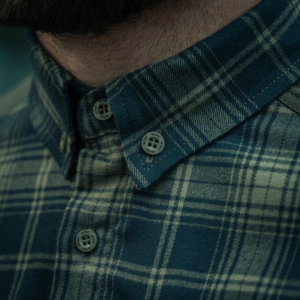 M-Tac сорочка Redneck Shirt Olive/Navy Blue