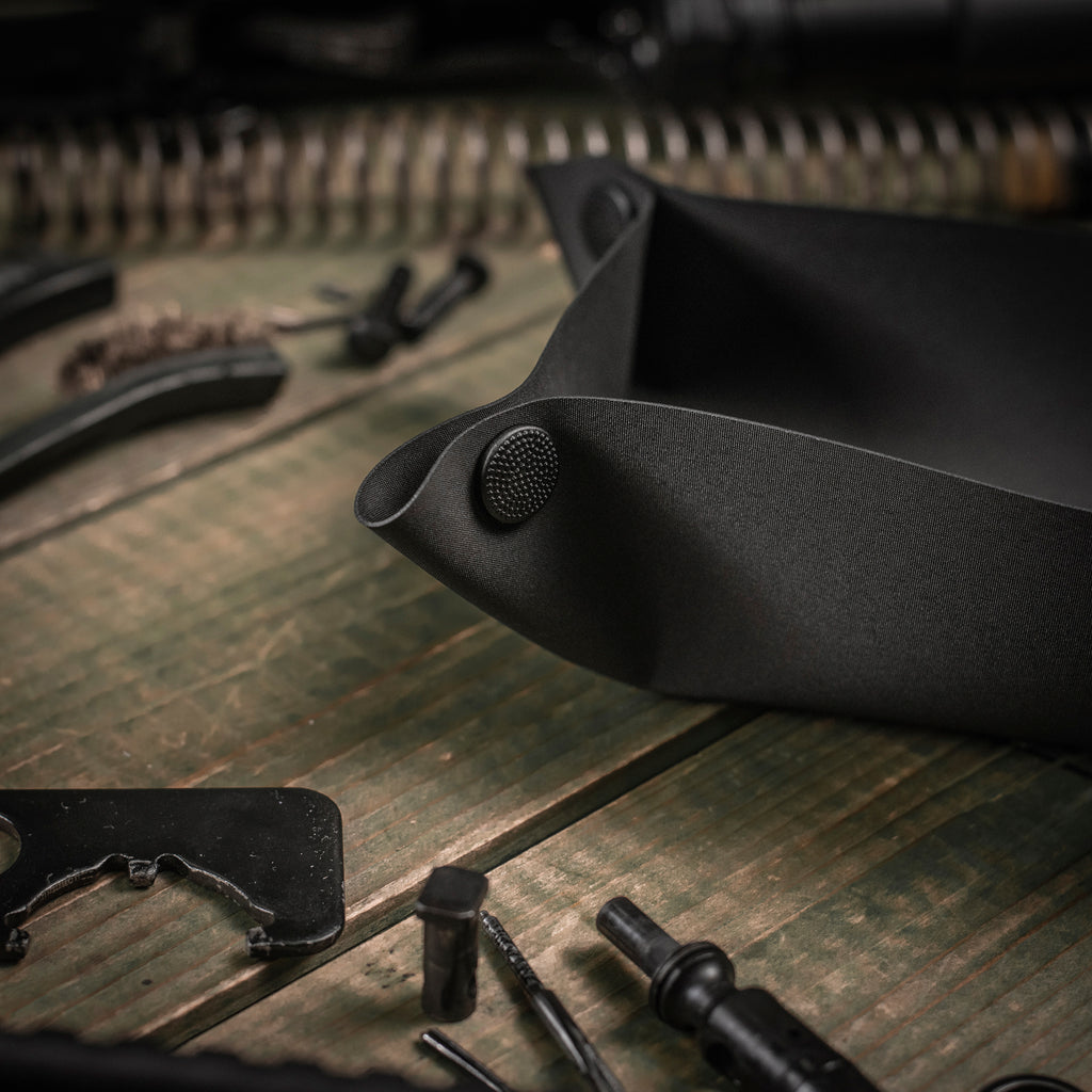 M-Tac лоток для обслуговування зброї в польових умовах 18х30 см Black