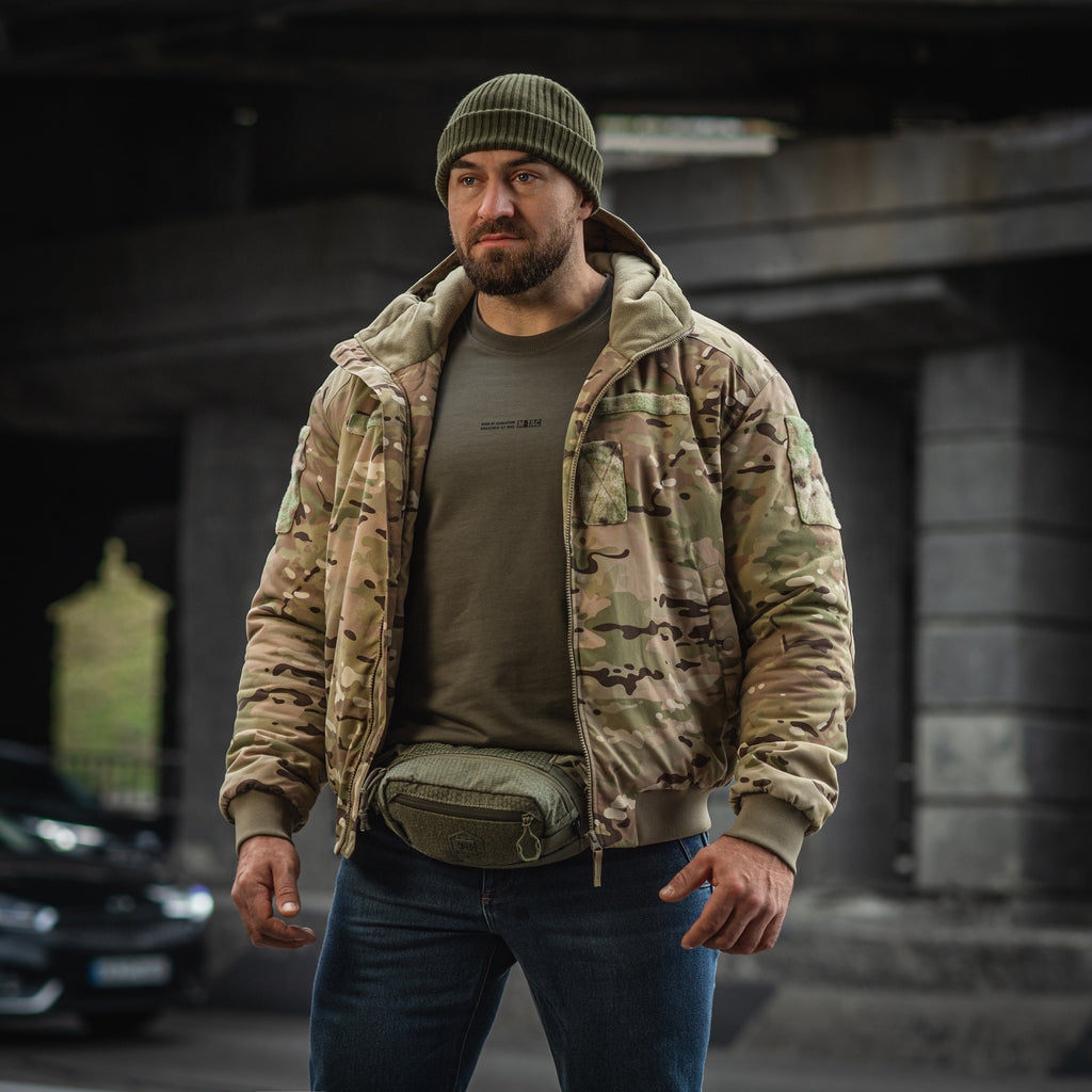 M-Tac куртка MA-1 Hooded Military MC