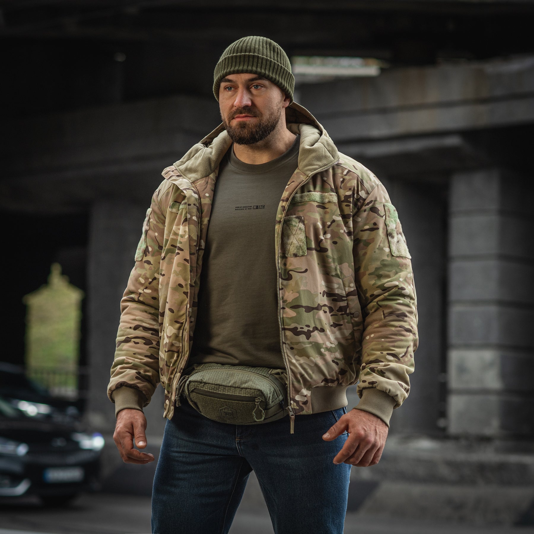 M-Tac куртка MA-1 Hooded Military MC