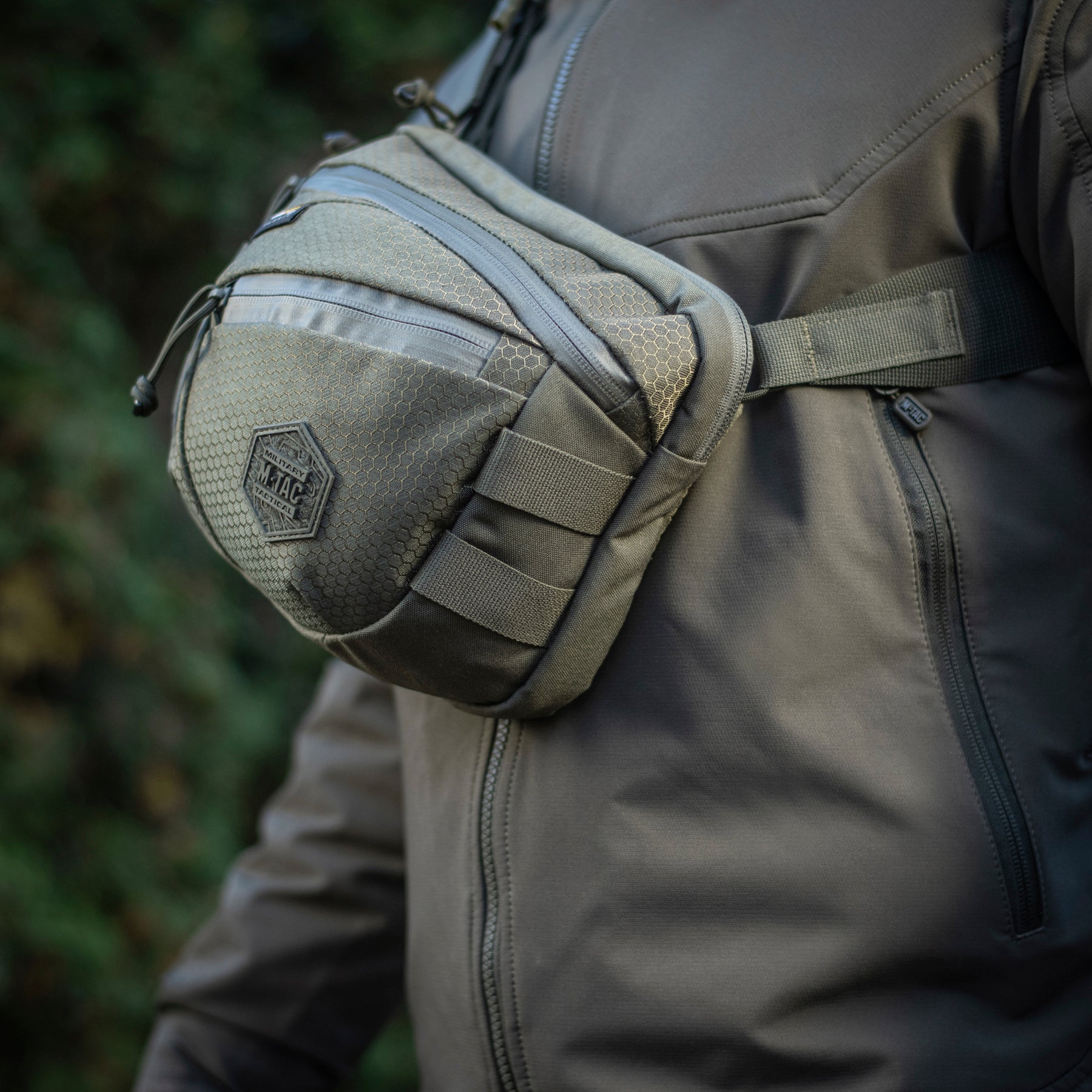 M-Tac сумка Sphaera Hex Hardsling Bag Gen.III Elite Ranger Green