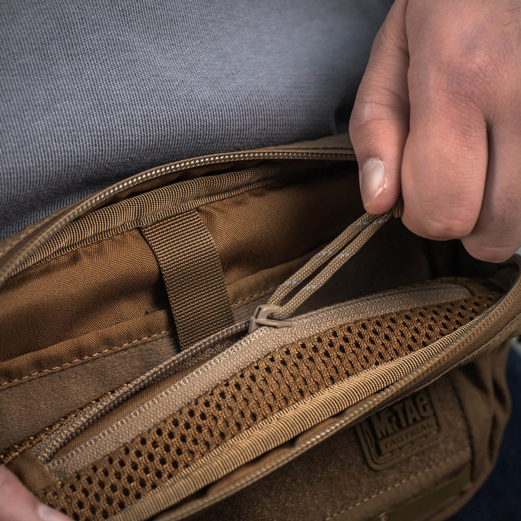 M-Tac сумка City Waist Bag з липучкою Lite-C Elite Coyote