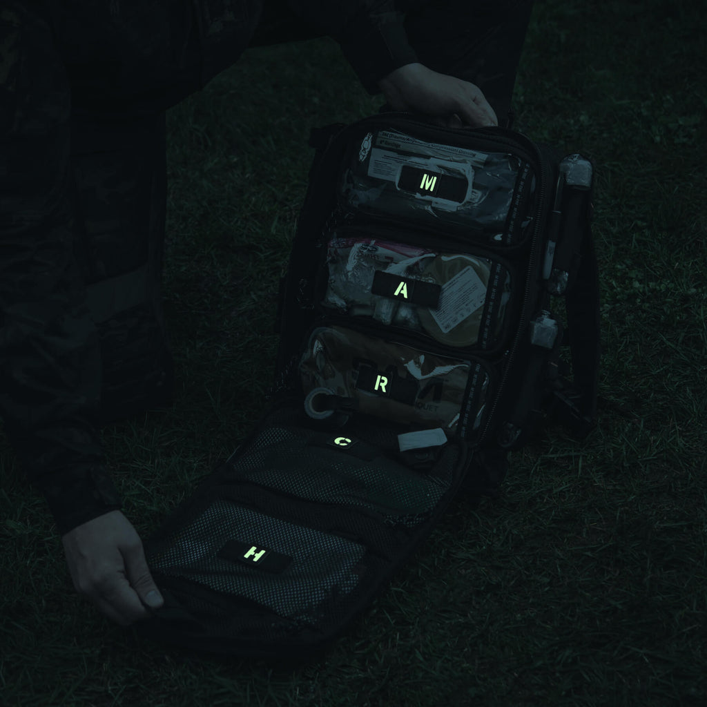 M-Tac нашивка MARCH Black/GID