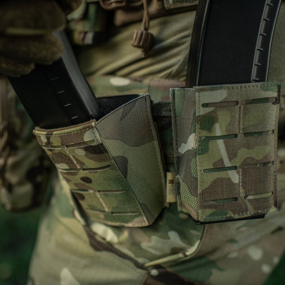 M-Tac підсумок для магазина на гумці (10 см) Laser Cut Multicam