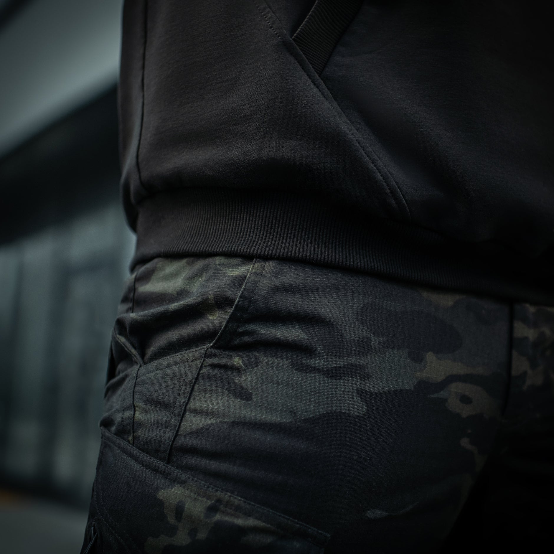 M-Tac кофта Hoodie Combat Black Multicam
