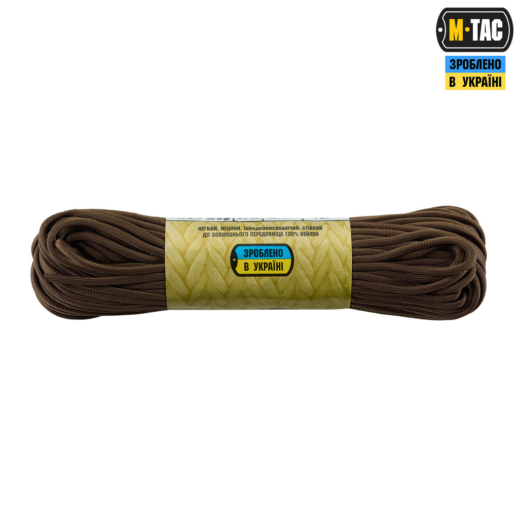 M-Tac паракорд 550 type III 30m Brown