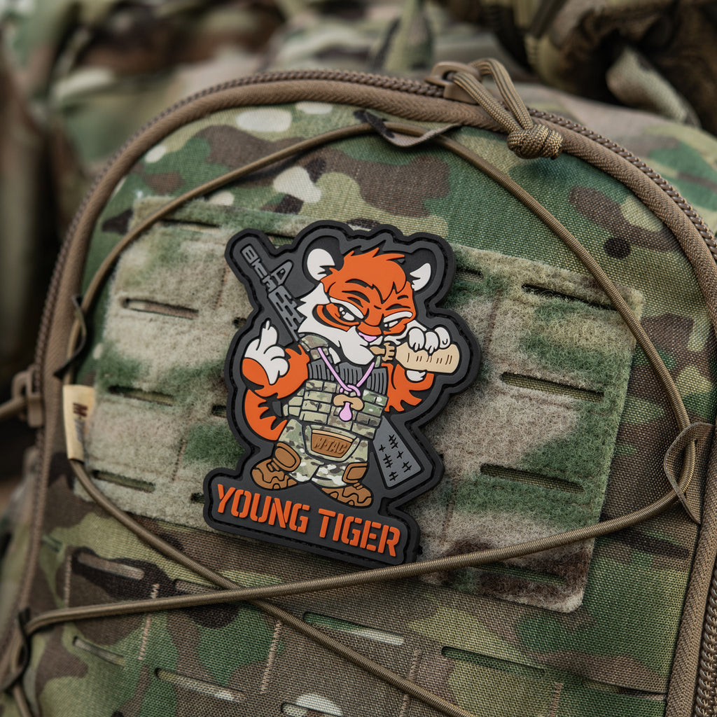 M-Tac нашивка Young Tiger PVC