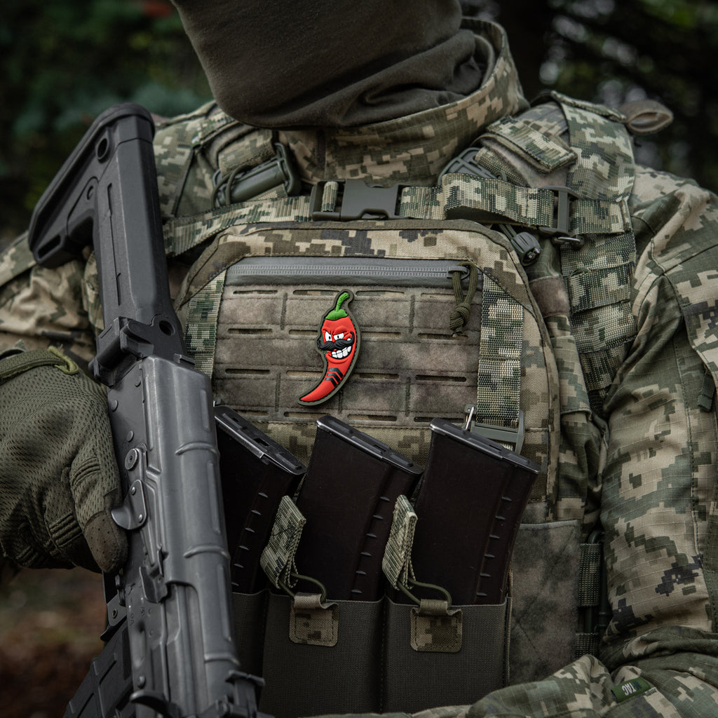M-Tac нашивка Перчик 3D сержант (PVC)
