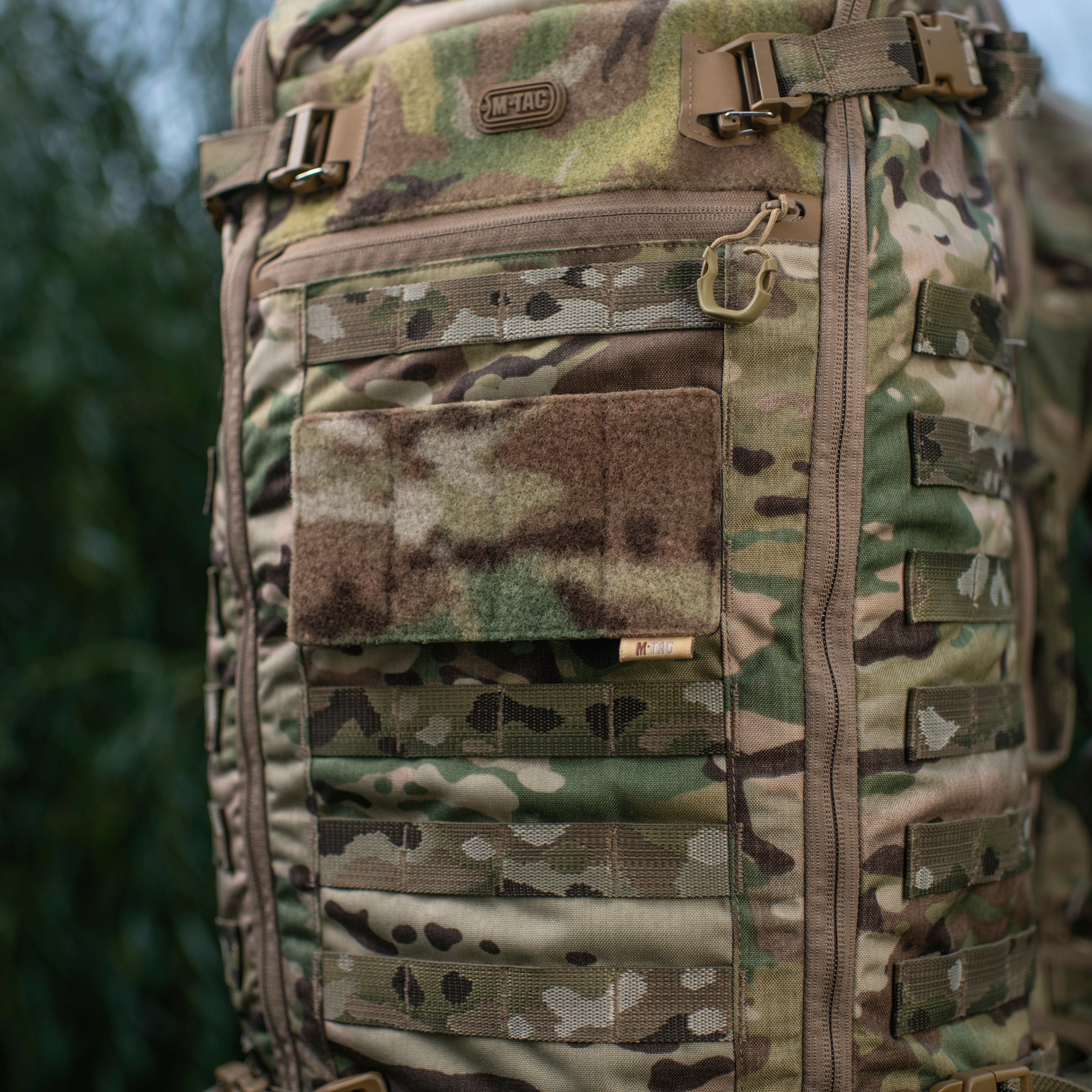 M-Tac панель для нашивок на MOLLE 160x85 Multicam