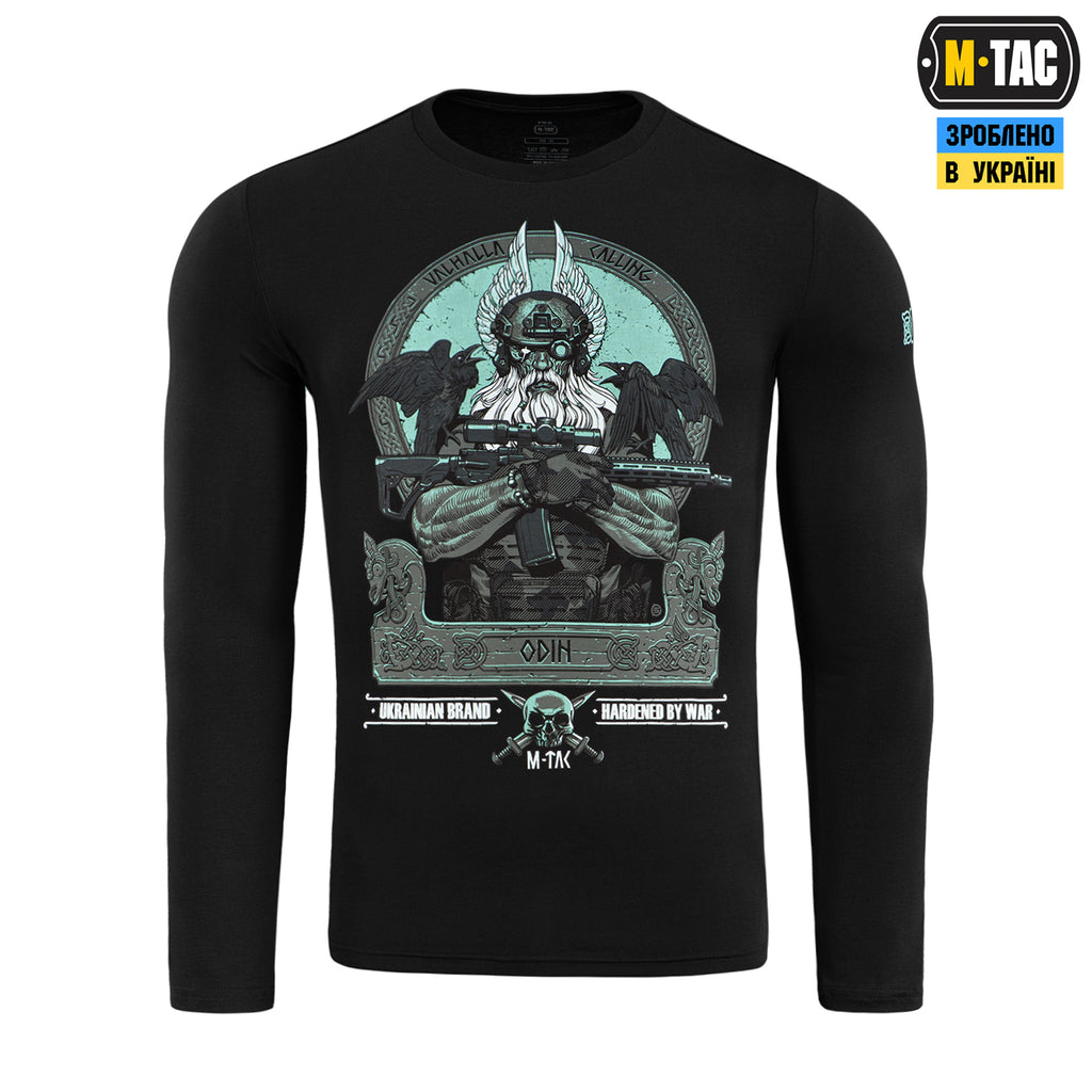 M-Tac футболка Odin Mystery довгий рукав Black