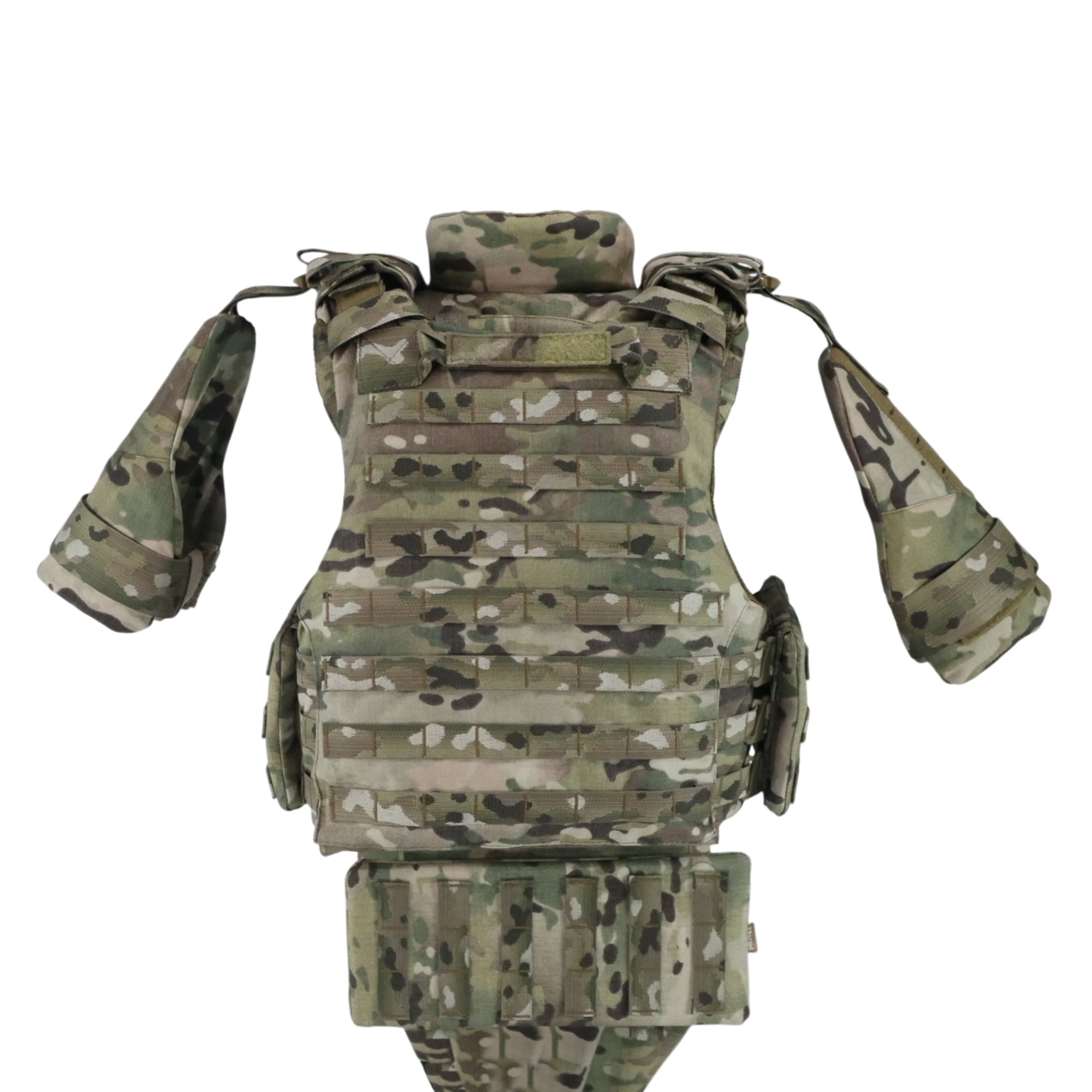 Бронежилет Militex Modular X-1 з балістичним пакетом (1 клас) | Multicam | Cordura USA | Розмір XL