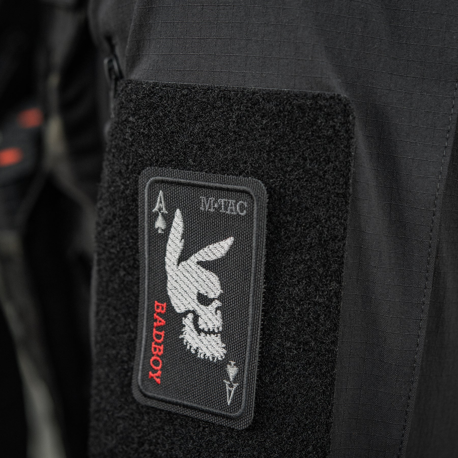 M-Tac нашивка Bad Boy (вишивка) Black