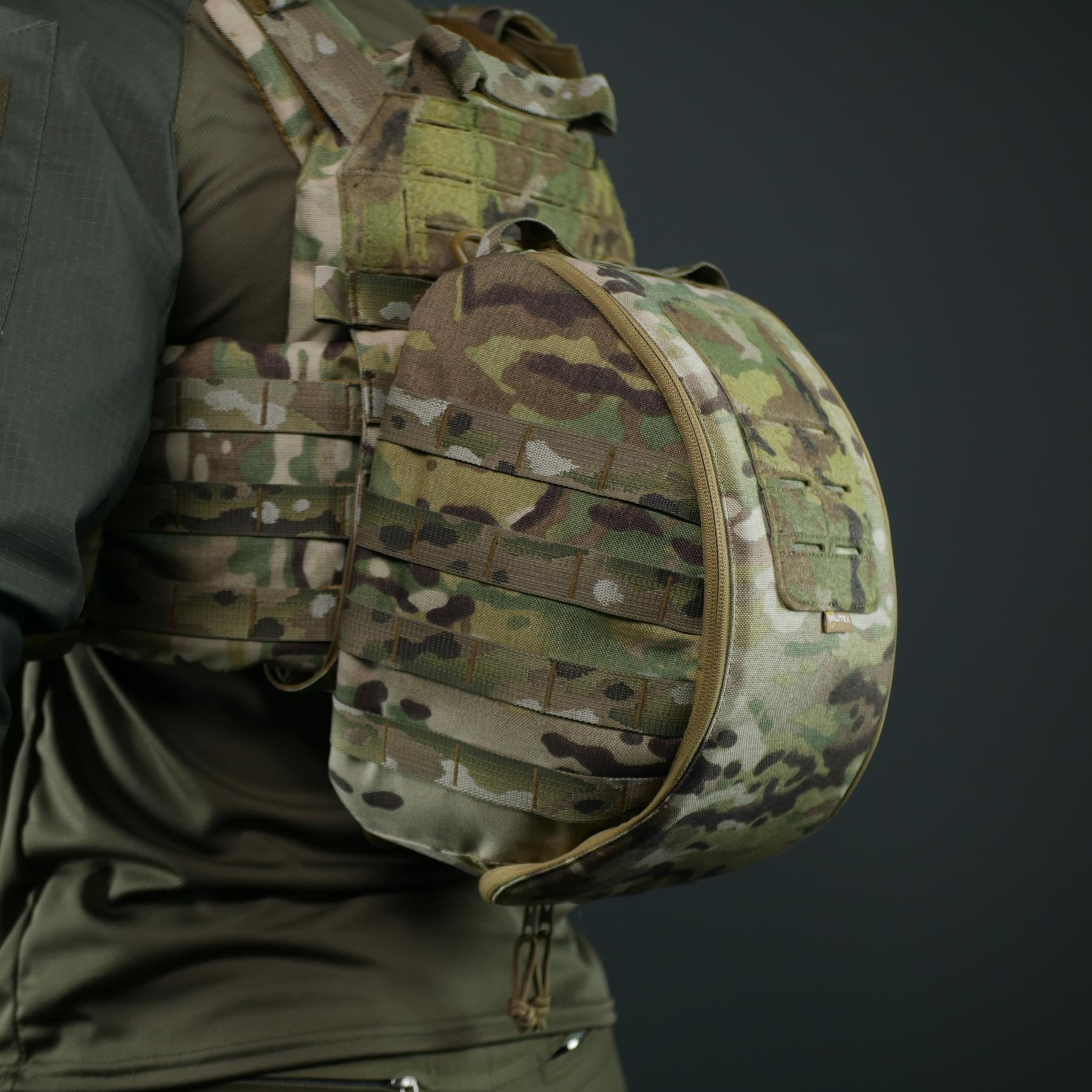 Сумка Militex мультикам для шолому з матеріалу Cordura original USA