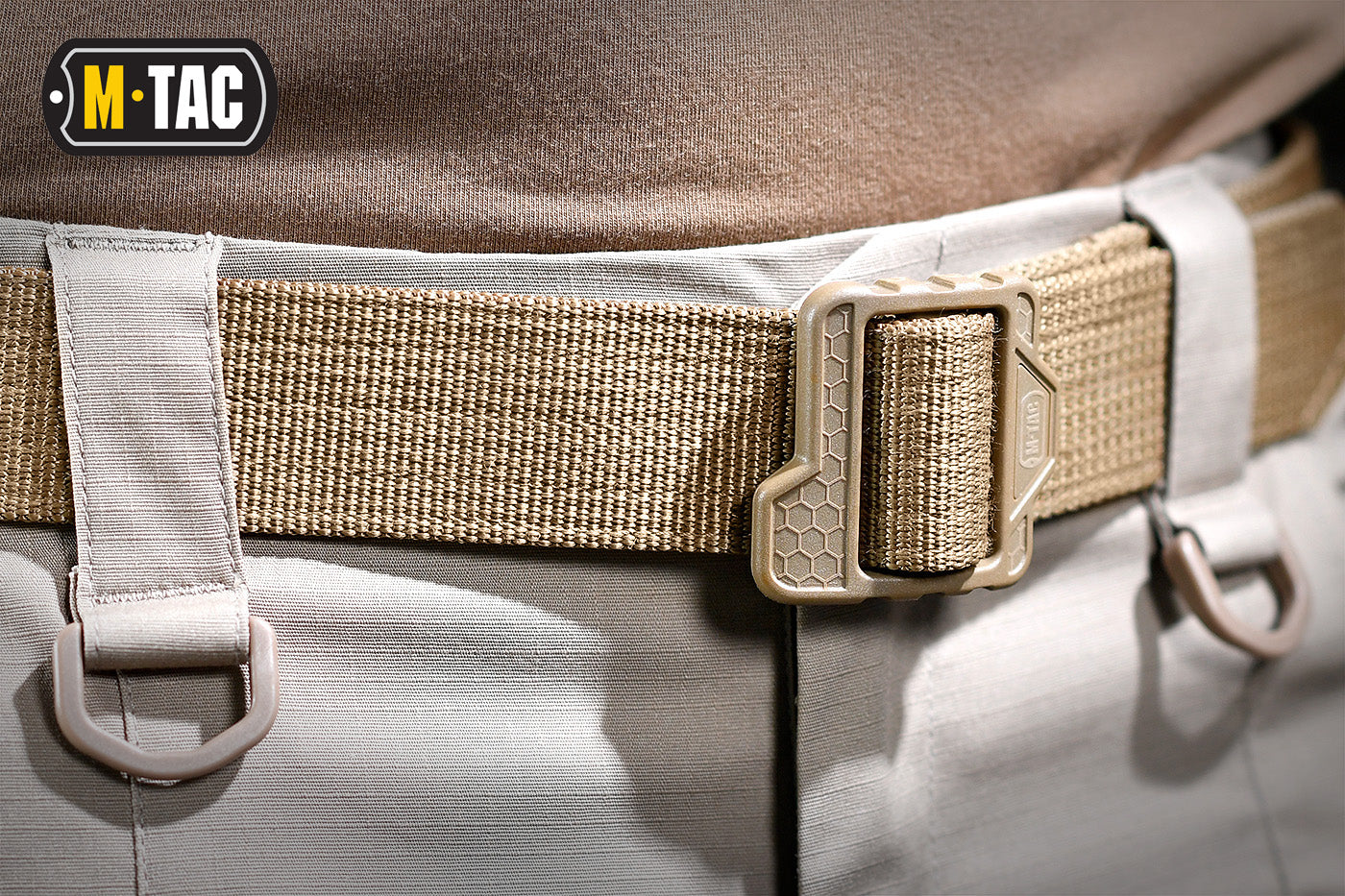 M-Tac ремінь Double Duty Tactical Belt Hex Coyote