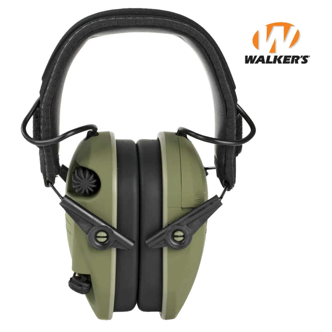 Шумоподавляючі активні навушники Walker's Razor Slim Patriot Original Олива