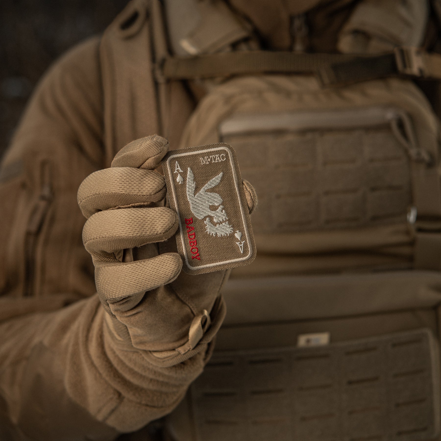 M-Tac нашивка Bad Boy (вишивка) Coyote