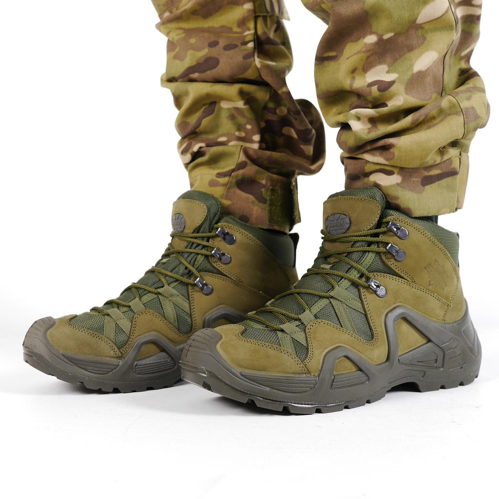 Замшеві Берци Waterproof Олива