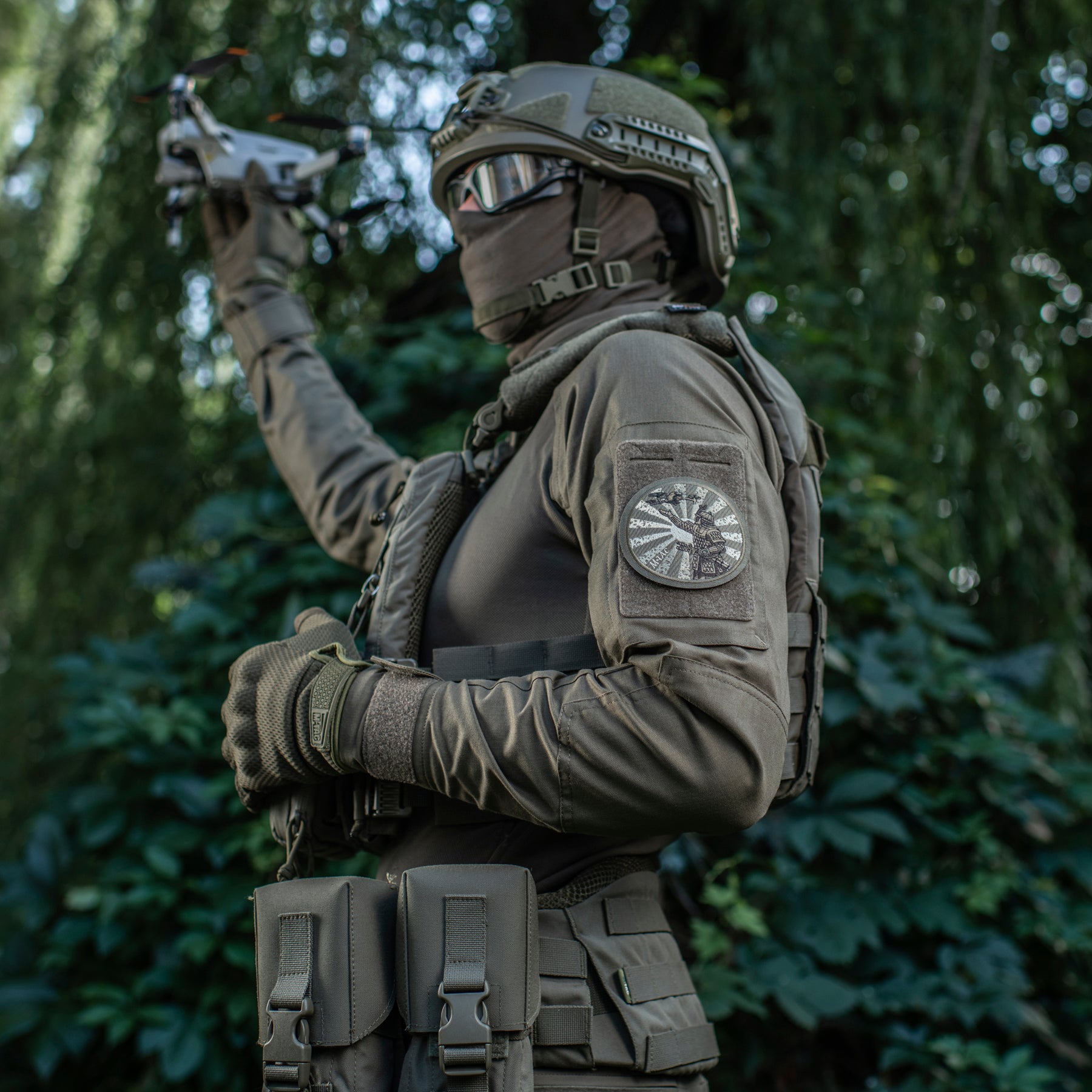 M-Tac нашивка Шлях Самурая (вишивка) Olive/Ranger Green