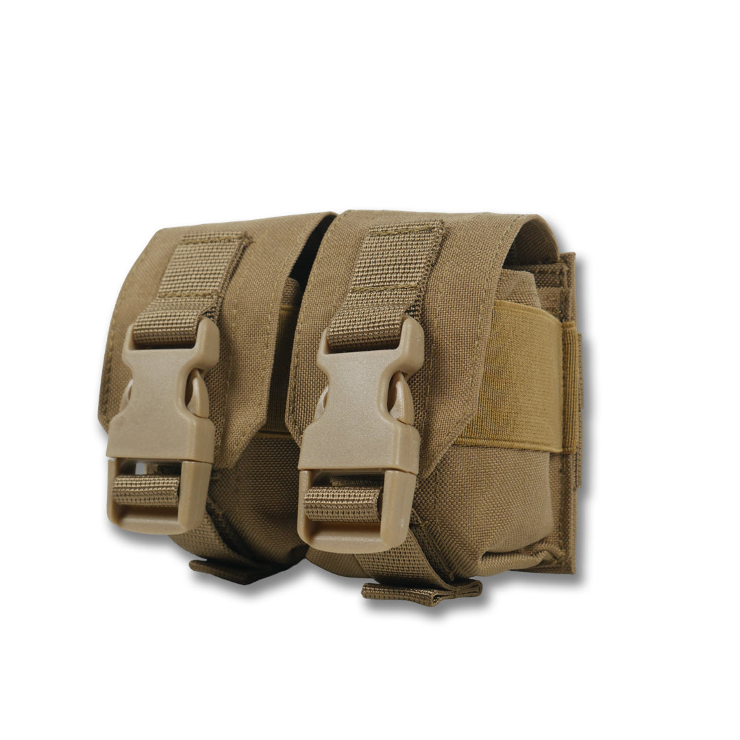 Підсумок під 2 гранати Kiborg GU Double Mag Pouch (Койот)