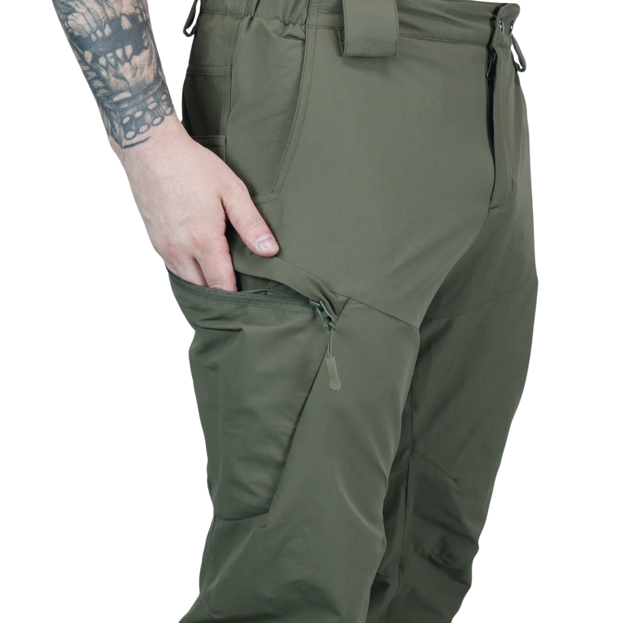 Тактичні літні штани GECON BR | Nylon-Stretch | Колір олива