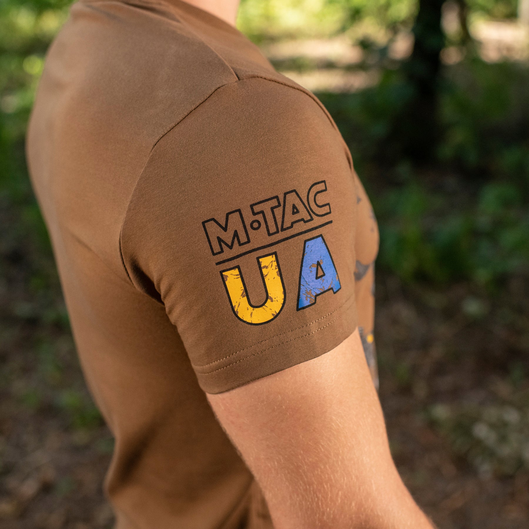M-Tac футболка UA Side Coyte Brown