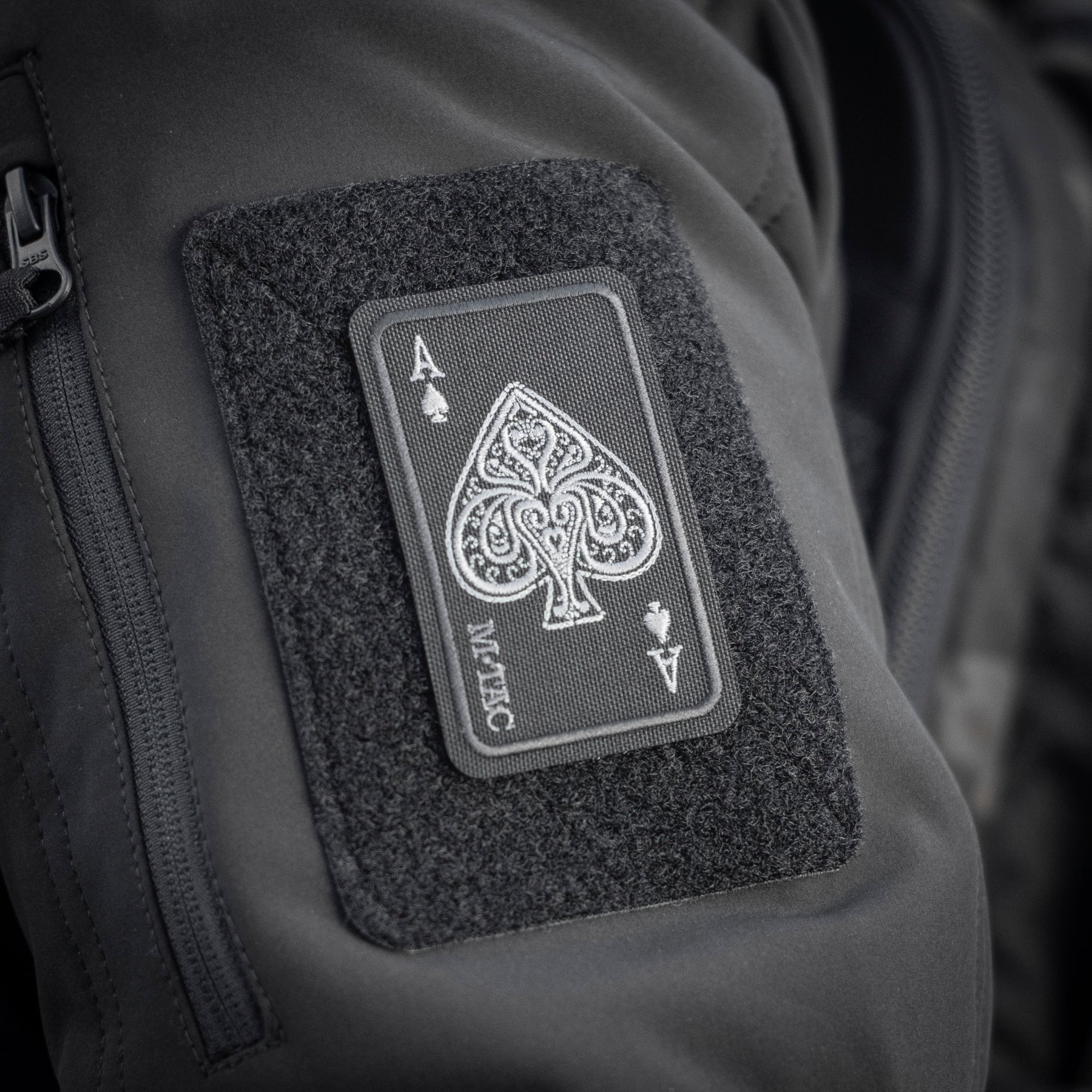 M-Tac нашивка Ace of Spades (вишивка) Black