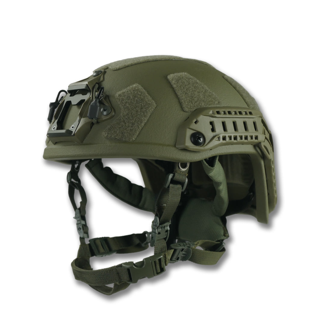 Балістичний шолом Олива (M, L) FAST PE GEN III AGGRESSIVE