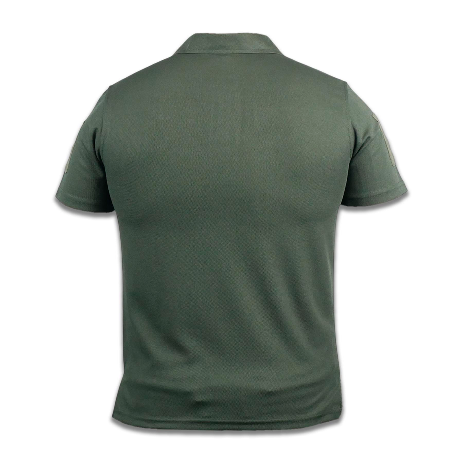 Тактична футболка поло олива Military (44р)