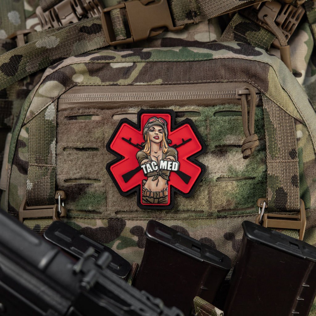 M-Tac нашивка TacMed PVC Olive