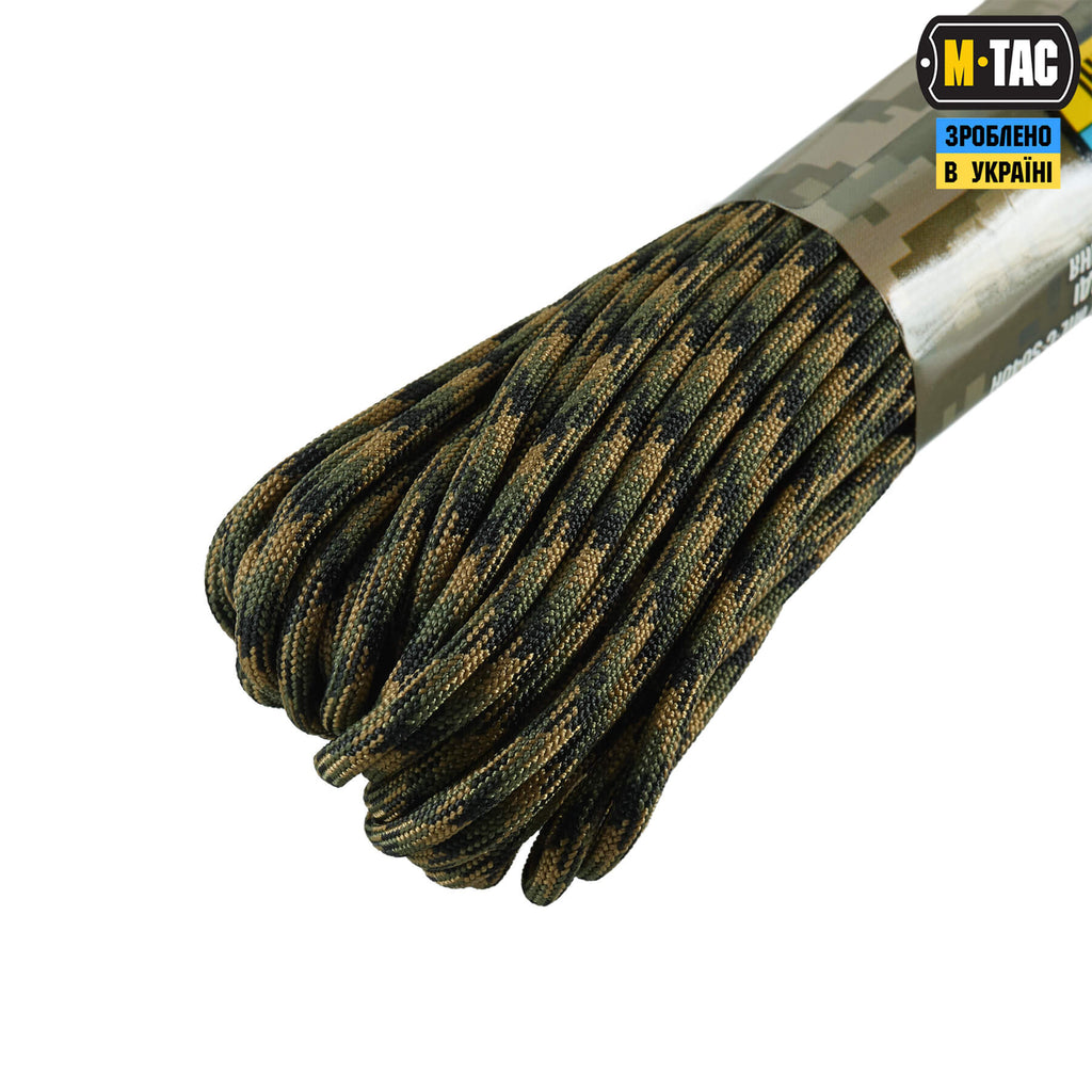 M-Tac паракорд 550 mil-spec 15m Woodland Marpat
