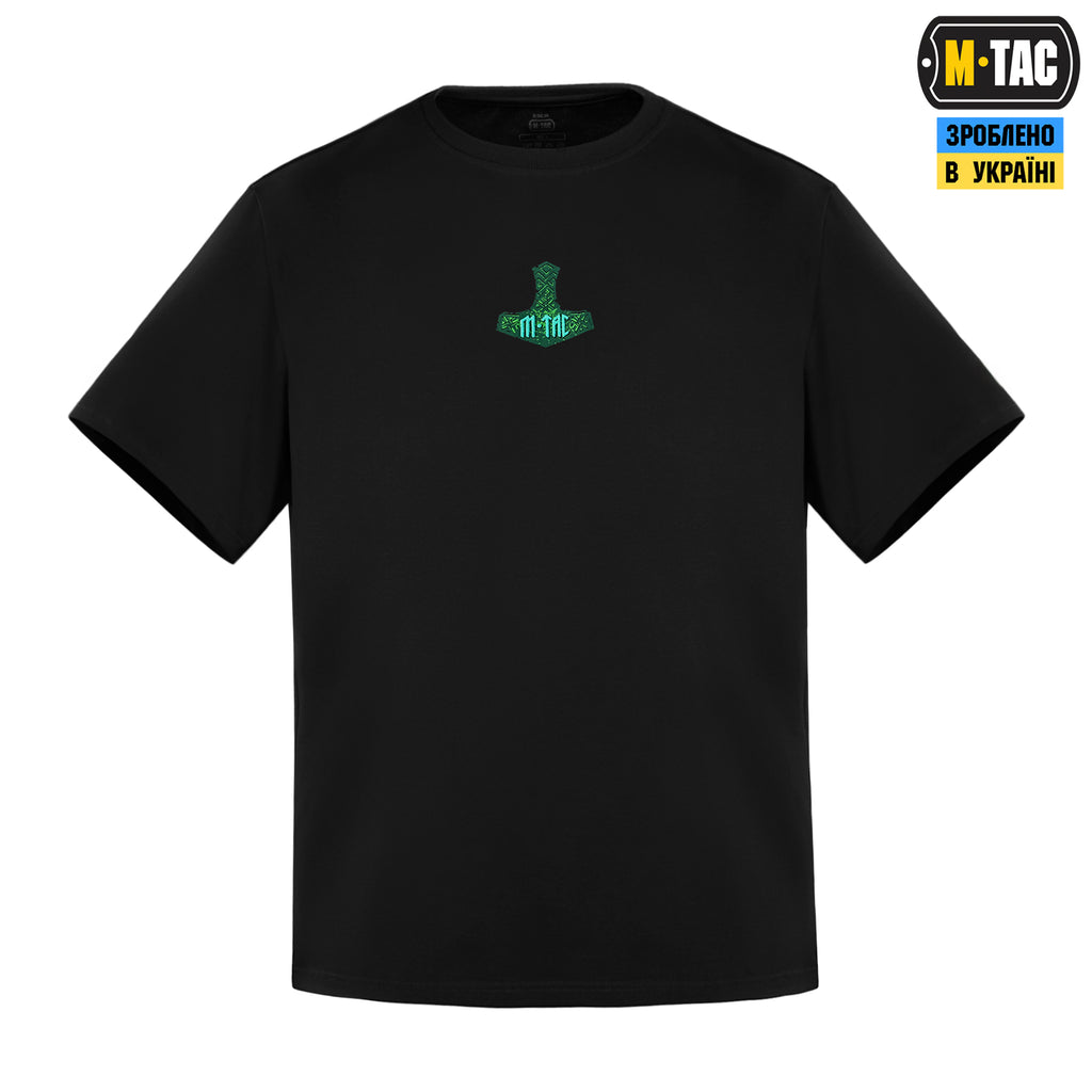 M-Tac футболка Ragnarok Night Vision Cotton Hard Black
