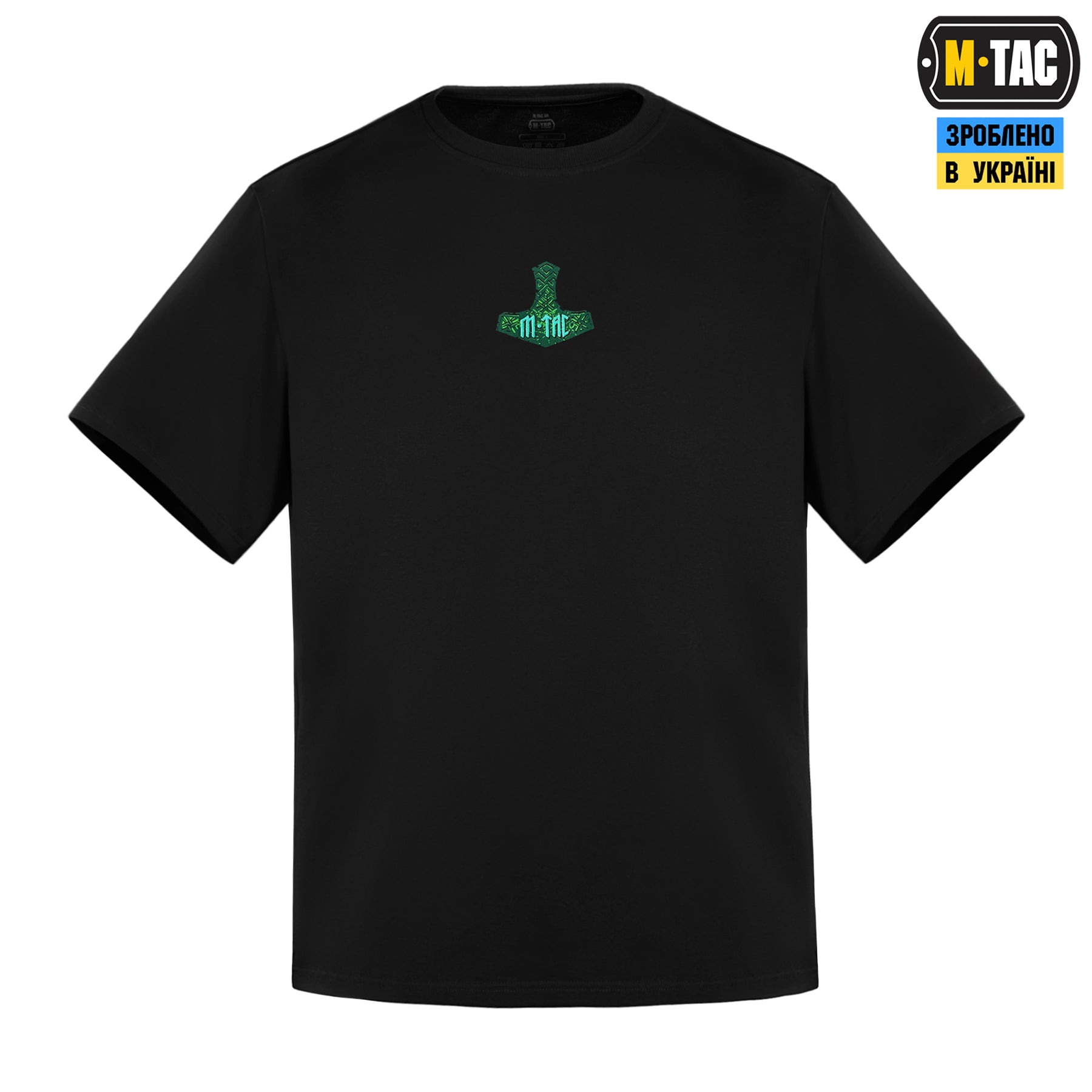 M-Tac футболка Ragnarok Night Vision Cotton Hard Black