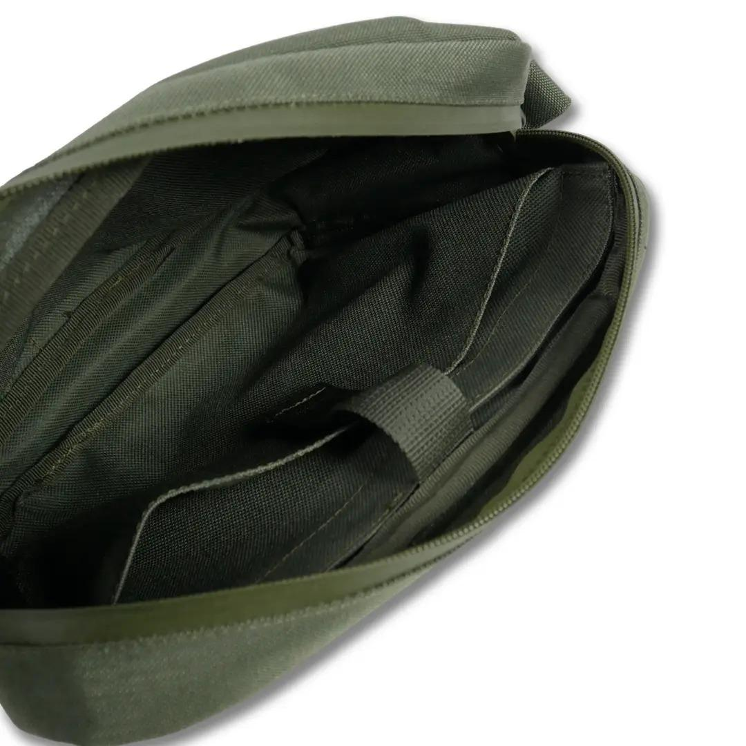 Сумка-напашник M Kiborg з балістичним пакетом 1 клас захисту Militex GU Сordura Khaki