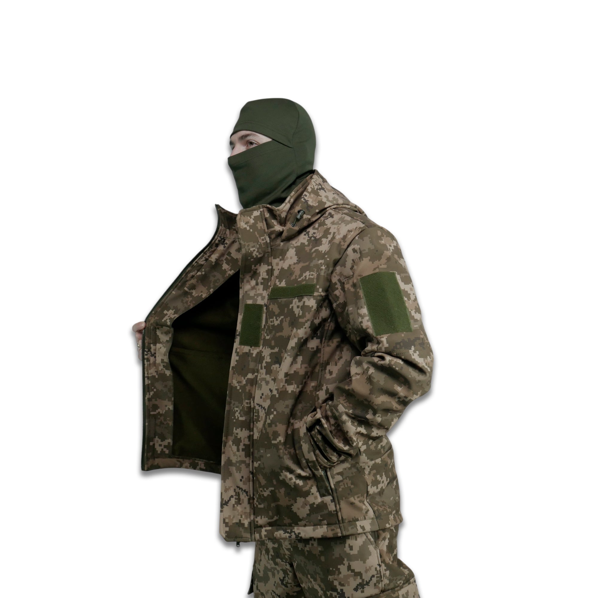 Демісезонний костюм Softshell Kiborg Піксель