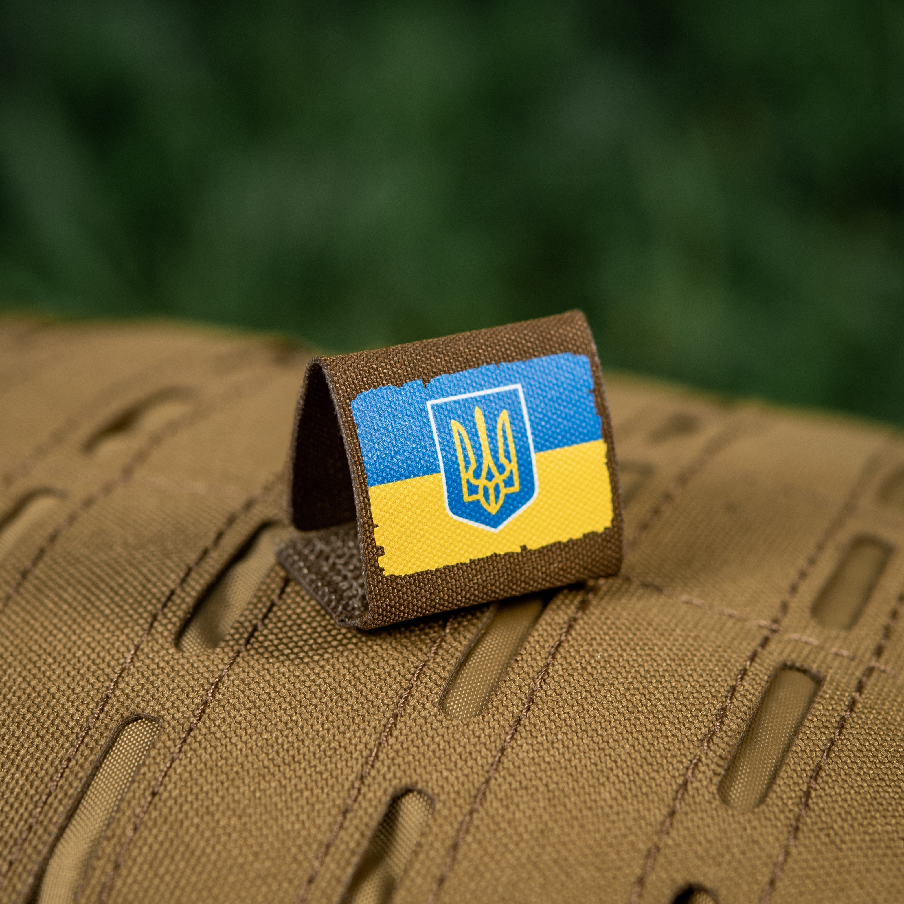 M-Tac MOLLE Patch Прапор України з гербом Full Color/Coyote