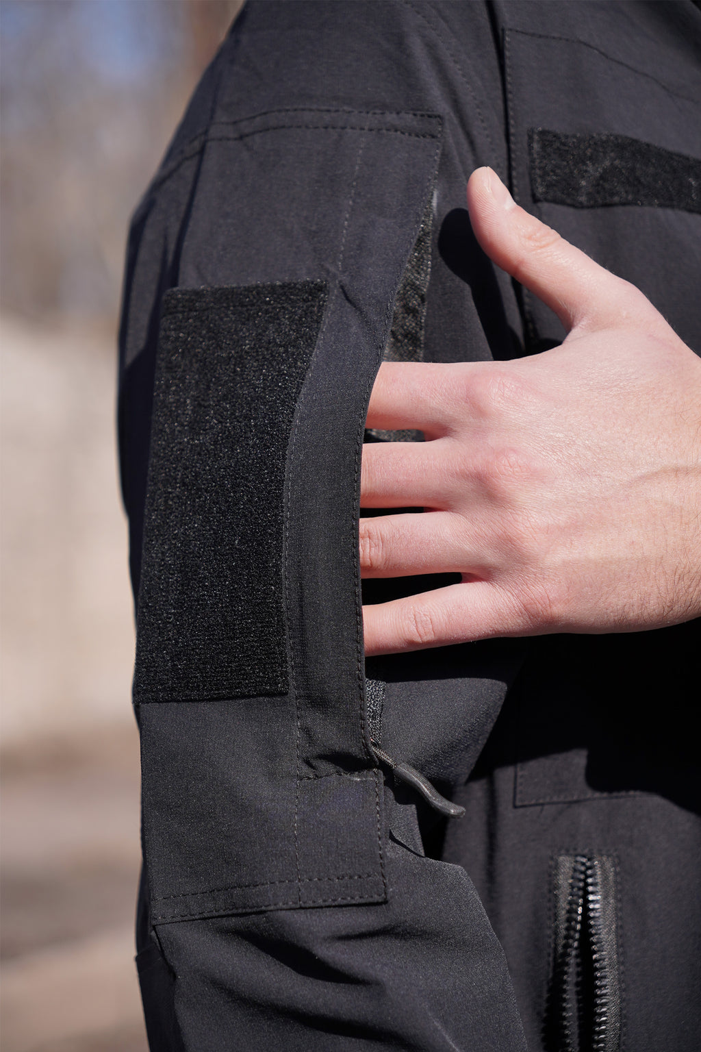Тактичний костюм Tactical Flex Pro FS (4WStretch) Чорний (куртка та штани)