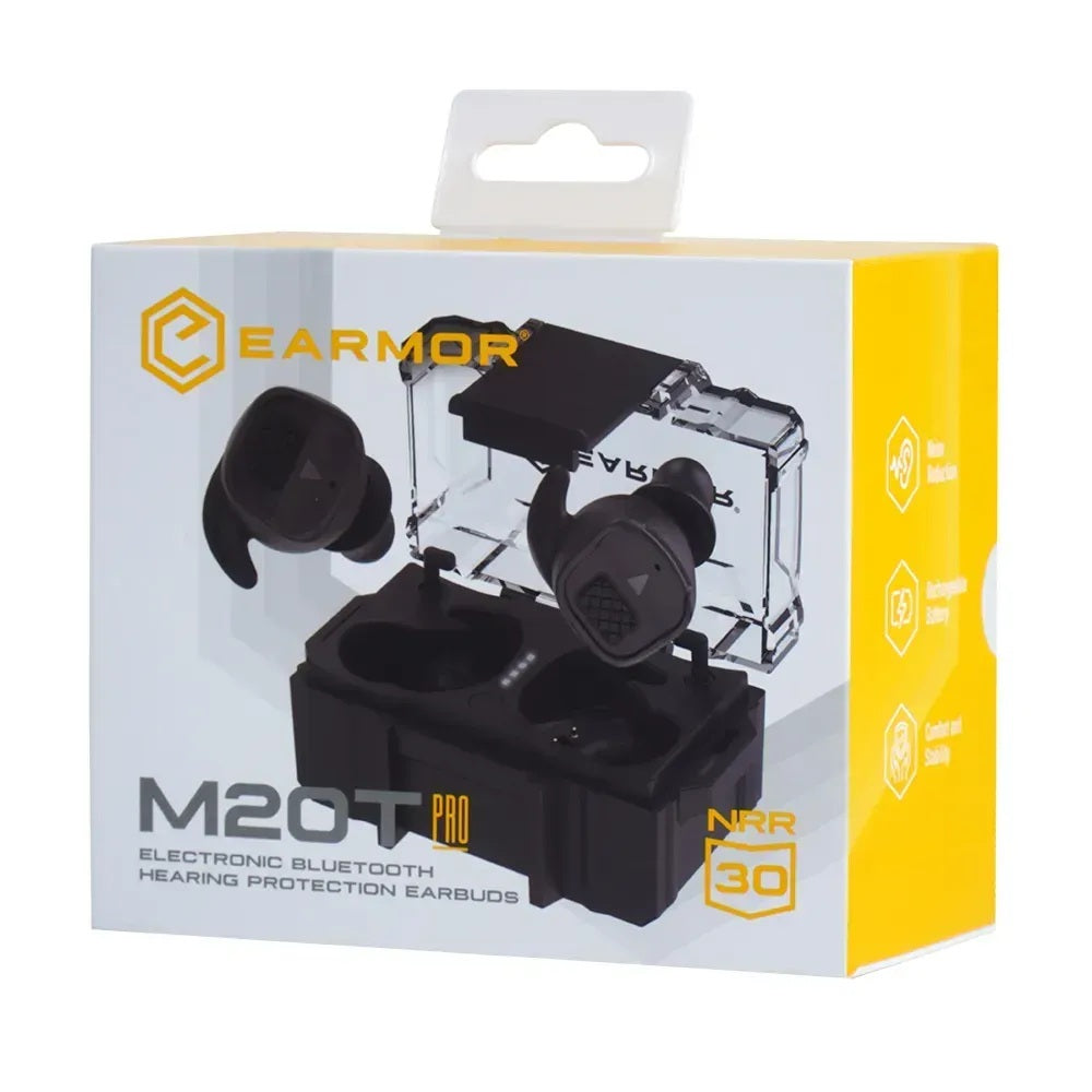 Активні захисні навушники-беруші Earmor M20T Pro Bluetooth — Олива