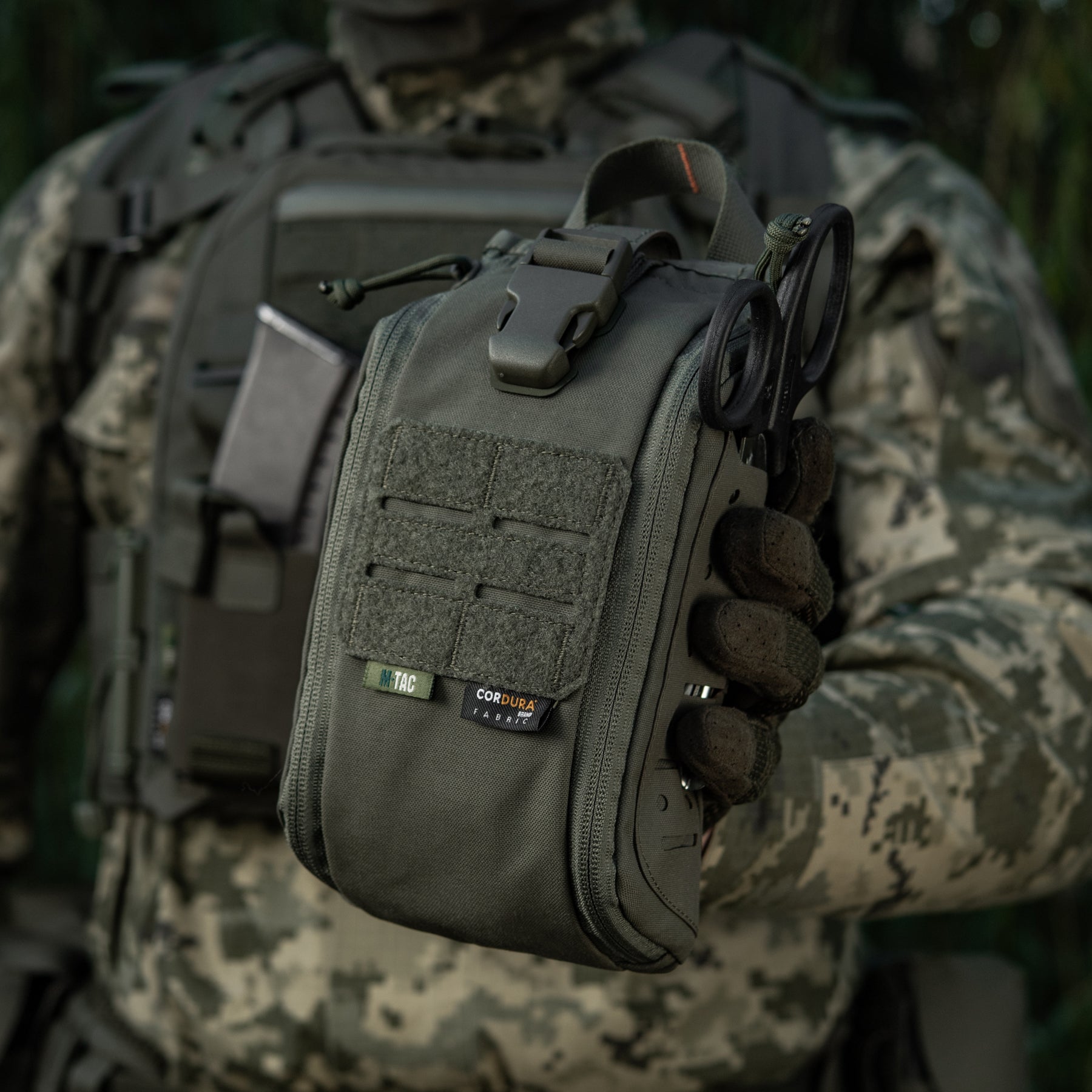 M-Tac підсумок медичний Elite Rip Off Gen.II Ranger Green