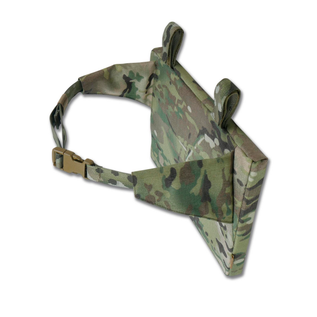 Тактичний каремат (сидушка) 36 × 26 см Militex 20mm Cordura original USA Мультикам