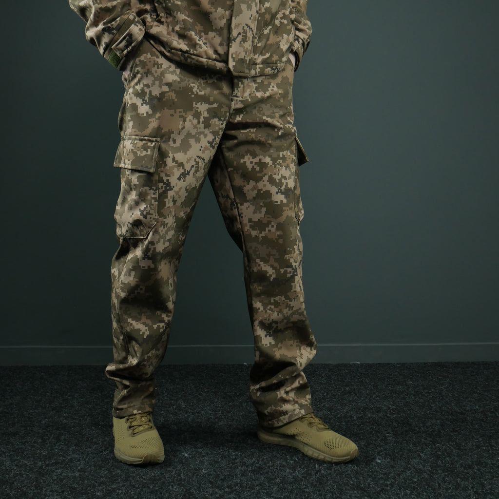 Демісезонний костюм Softshell Kiborg Піксель