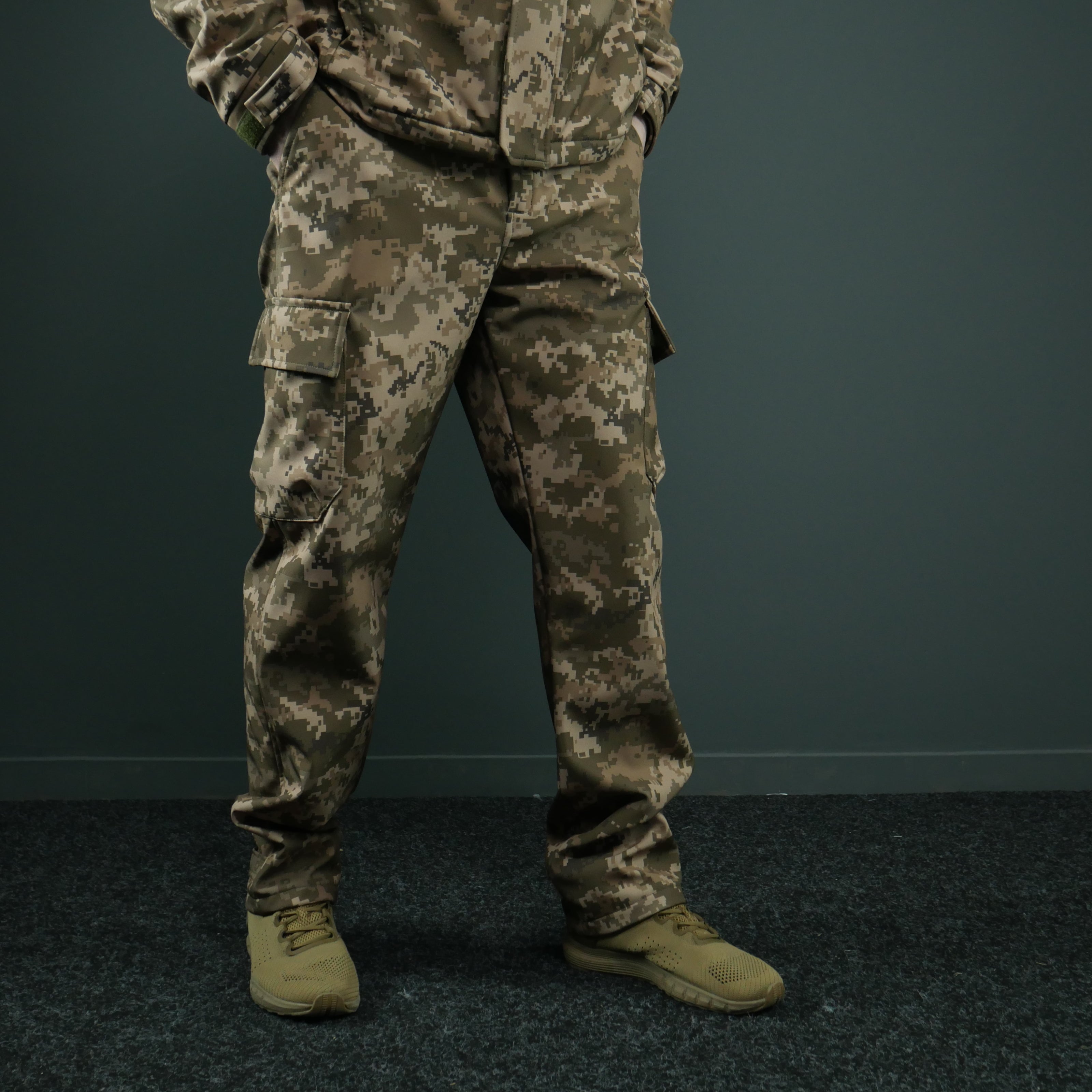 Демісезонний костюм Softshell Kiborg Піксель