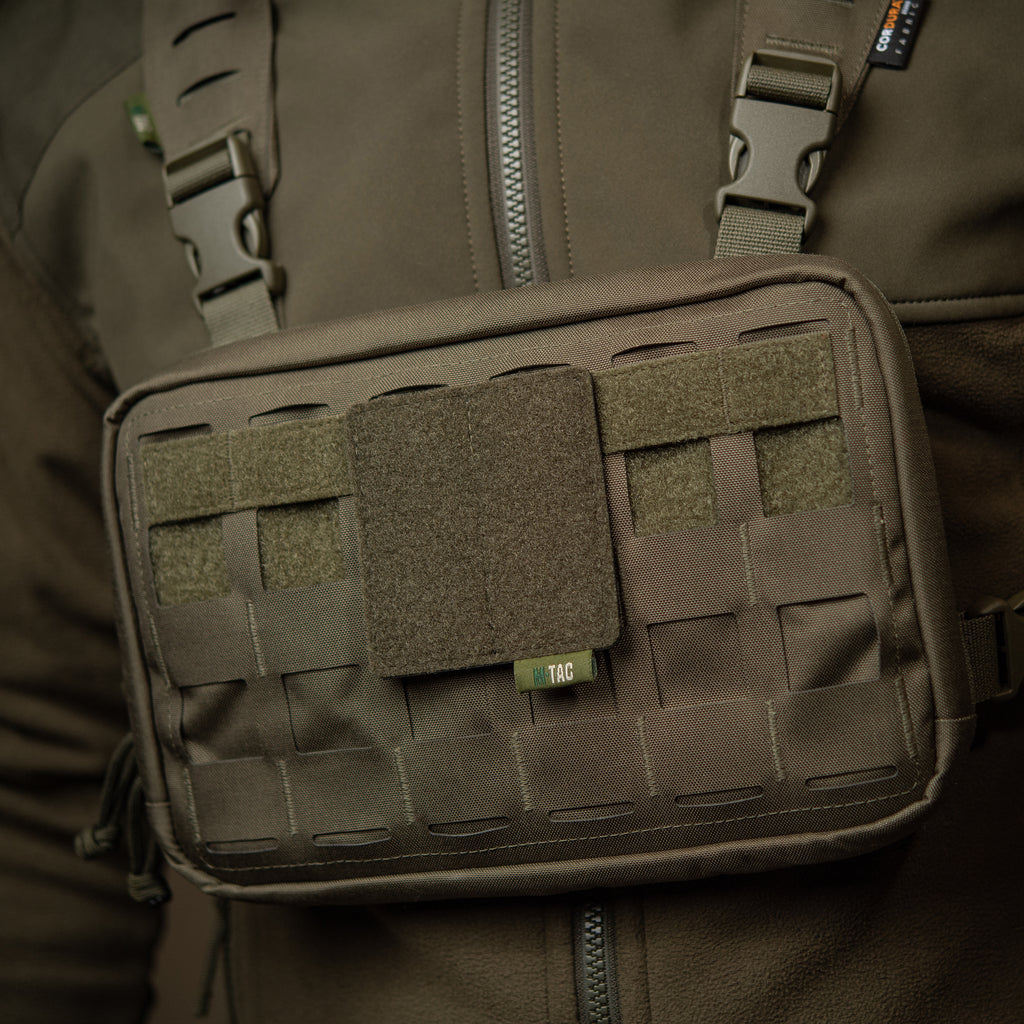 M-Tac панель для нашивок на MOLLE 80x85 Olive